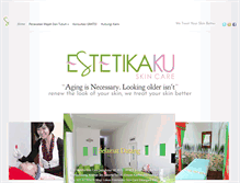 Tablet Screenshot of estetikaku.com